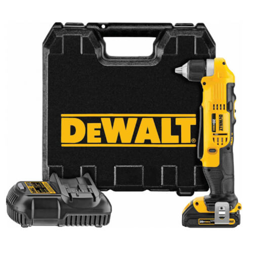 Main product image of 20V Right Angle Drill/Driver Kit 3/8" Right Angle Drill, (1) Battery