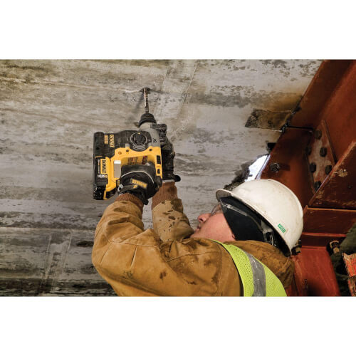 Main product image of 20V MAX XR 1" Cordless SDS Plus Brushless L-Shape Masonry Rotary Hammer w/ (2) Batteries