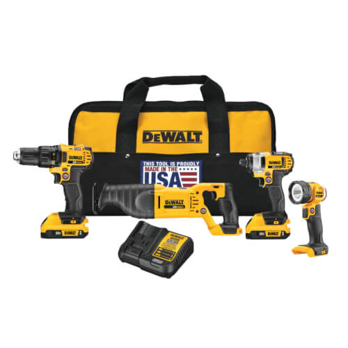 20V MAX Compact 4-Tool Combo Kit