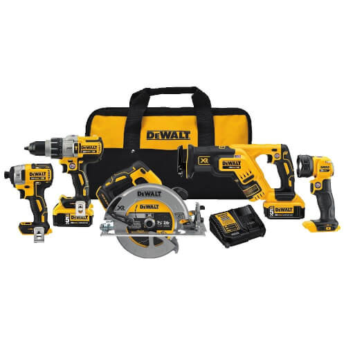 Main product image of 20V MAX XR 5-Tool Combo Kit