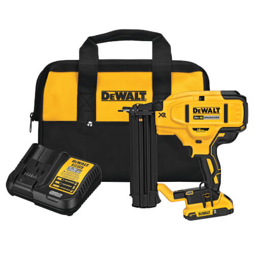 20V MAX XR 18 Gauge Cordless Brad Nailer Kit