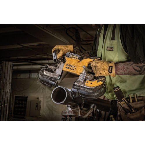 Main product image of 20V MAX XR Lithium-Ion Cordless Brushless Deep Cut Band Saw Kit with (2) Batteries 5Ah, Charger and Case