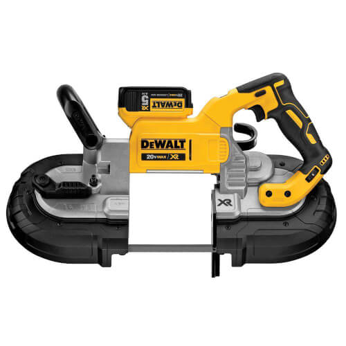Main product image of 20V MAX XR Lithium-Ion Cordless Brushless Deep Cut Band Saw Kit with (2) Batteries 5Ah, Charger and Case