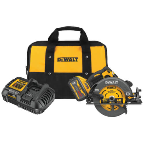 Main product image of FLEXVOLT 60V Max Cordless Brushless 7-1/4" Circular Saw w/ Brake Kit