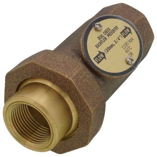 Main product image of 3/4" Dual Check Backflow Preventor Valve, Lead Free