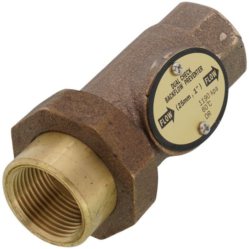 Main product image of 1" Dual Check Backflow Preventor Valve, Lead Free