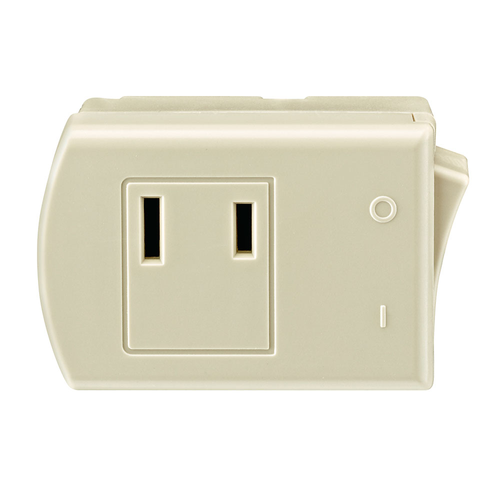1469-I - Leviton 1469-I - 13A Plug-in Switch Tap w/ On/off Switch , Non ...
