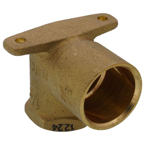 Main product image of 1/2" x 3/4" FxC Cast Brass 90-Degree Drop Ear Elbow (Lead Free)