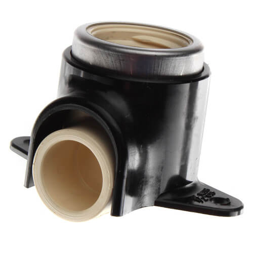 Main product image of 1/2" CTS SS Reinforced Stainless Steel Drop Ear 90° Elbow (Socket x SR FIPT)