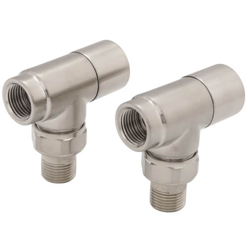 Main product image of Decorative Angle Shut-Off Valve Set for All Models (Brushed Nickel)