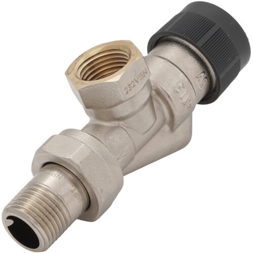 Main product image of Thermostatic Control Valve Set - Decorative Angle (Polished Chrome)