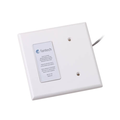 4" Dryer Exhaust Duct Power Ventilator, 83 W, 0.73 A (120V)