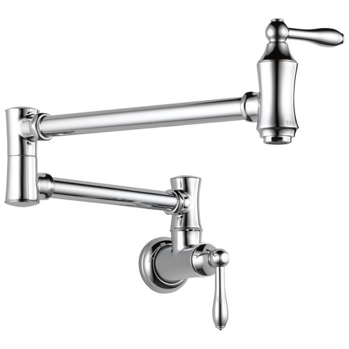 Main product image of Traditional Wall Mount Pot Filler (Chrome), 1177LF