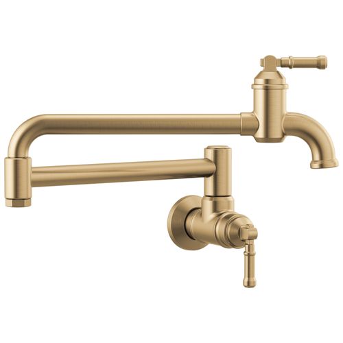 Main product image of Broderick Wall Mount Pot Filler (Champagne Bronze), 1190LFL-CZ
