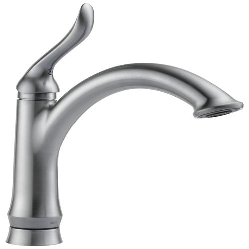 Main product image of Linden Single Handle Kitchen Faucet (Arctic Stainless), 1353-AR-DST