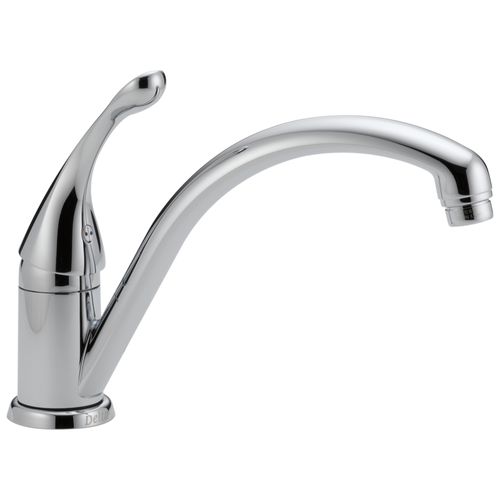 Main product image of Collins Single Handle Kitchen Faucet (Chrome), 141-DST