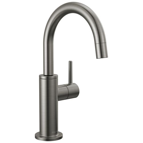 Main product image of Contemporary Round Beverage Faucet (Black Stainless), 1930-KS-DST
