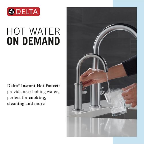 Main product image of Contemporary Round Instant Hot Water Dispenser (Arctic Stainless)