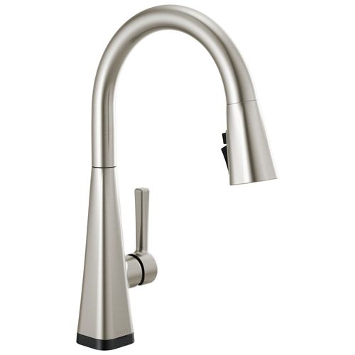 Main product image of Lenta Single-Handle Pulldown Kitchen Faucet w/ Touch2O Technology (Spotshield Stainless), 19802TZ-SP-DST