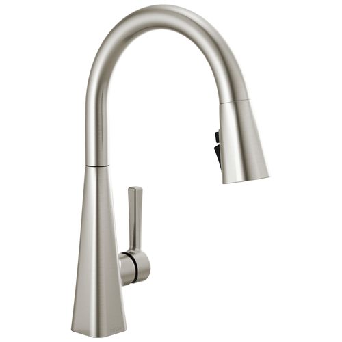 Main product image of Lenta Single-Handle Pulldown Kitchen Faucet (Spotshield Stainless), 19802Z-SP-DST