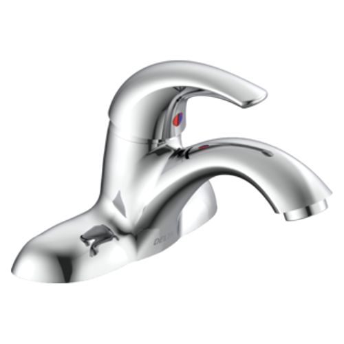 Main product image of Single Handle Centerset Bathroom Faucet, Less Pop-Up, 22C101 (Chrome)