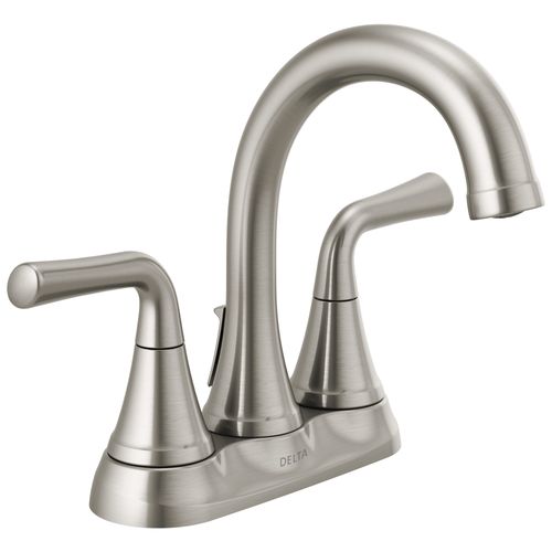 Main product image of Kayra 2 Handle Tract-Pack Centerset Bathroom Faucet (Stainless), 2533LF-SSTP