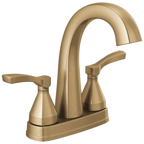 Main product image of Stryke Two Handle Centerset Bathroom Faucet, 1.2 GPM (Champagne Bronze), 25775-CZMPU-DST