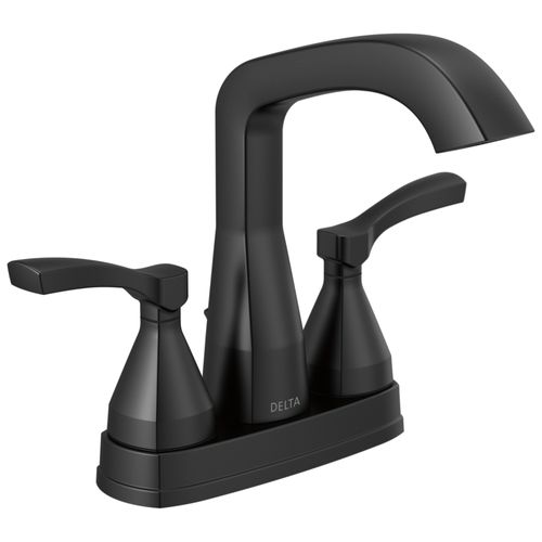 Main product image of Stryke Centerset Bathroom Faucet (Matte Black), 25776-BLMPU-DST