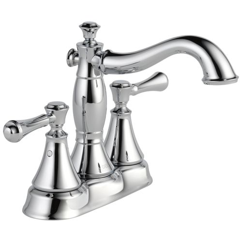 Main product image of Cassidy 2 Handle Centerset Bathroom Faucet, Metal Pop-Up (Chrome), 2597LF-MPU