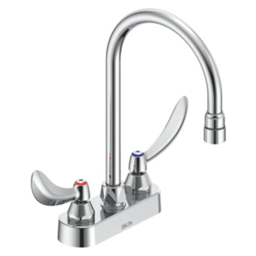 Main product image of 2 Handle 4" Deck Mount Faucet (Chrome), 27C4944