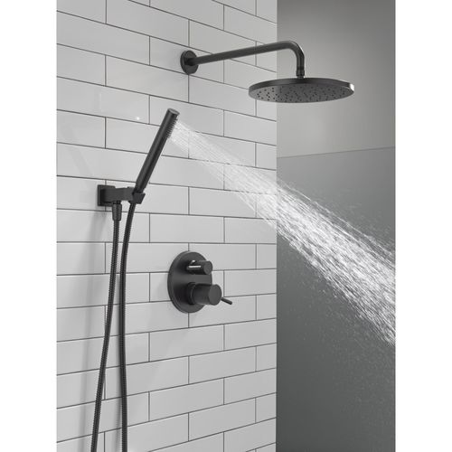 Main product image of Monitor 14 Series Shower w/ Round Raincan, Hand Shower & Rough Valve, 342702-BL (Matte Black)