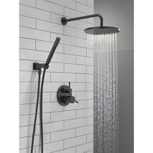 Main product image of Monitor 14 Series Shower w/ Round Raincan, Hand Shower & Rough Valve, 342702-BL (Matte Black)