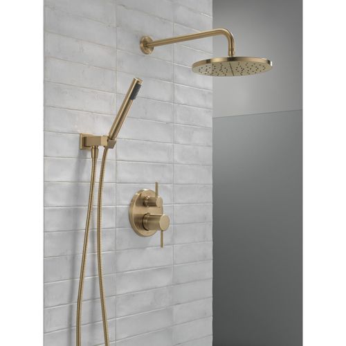 Main product image of Monitor 14 Series Shower w/ Round Raincan, Hand Shower & Rough Valve (Champagne Bronze), 342702-CZ