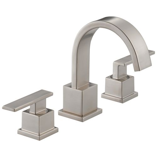 Main product image of Vero 2 Handle Widespread Bathroom Faucet (Stainless), 3553LF-SS