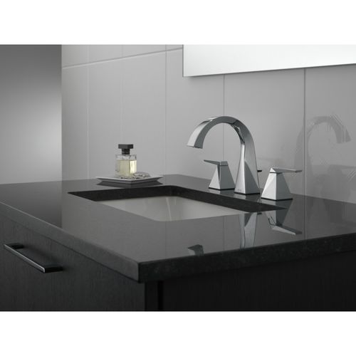 Main product image of Trillian Two Handle Widespread Bathroom Faucet, 1.2 GPM (Lumicoat Chrome), 35546-PR-MPU-DST
