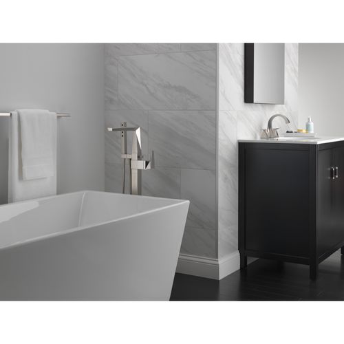 Main product image of Trillian Two Handle Widespread Bathroom Faucet, 1.2 GPM (Lumicoat Stainless), 35546-SS-PR-MPU-DST