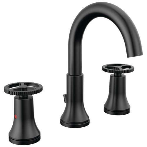 Main product image of Trinsic 2 Handle Widespread Bathroom Faucet (Matte Black), 3558-BLMPU-DST