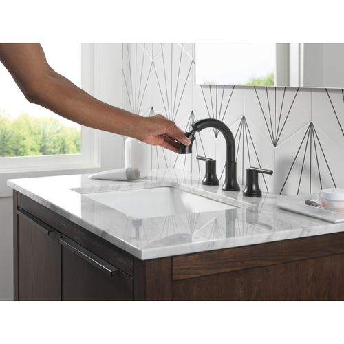 Main product image of Trinsic Two Handle Widespread Pull Down Bathroom Faucet, 1.2 GPM (Matte Black), 3559-BLPD-DST