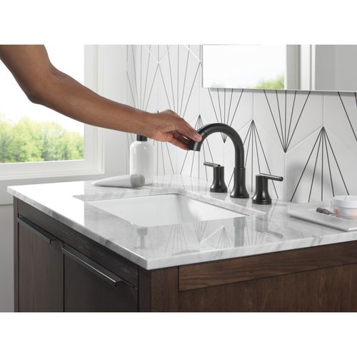 Main product image of Trinsic Two Handle Widespread Pull Down Bathroom Faucet, 1.2 GPM (Matte Black), 3559-BLPD-DST