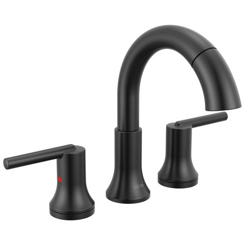 Main product image of Trinsic Two Handle Widespread Pull Down Bathroom Faucet, 1.2 GPM (Matte Black), 3559-BLPD-DST
