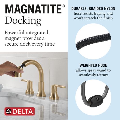 Main product image of Trinsic Two Handle Widespread Pull Down Bathroom Faucet, 1.2 GPM (Champagne Bronze), 3559-CZPD-DST