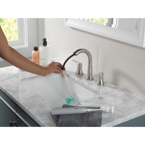 Main product image of Trinsic Two Handle Widespread Pull Down Bathroom Faucet, 1.2 GPM (Stainless), 3559-SSPD-DST