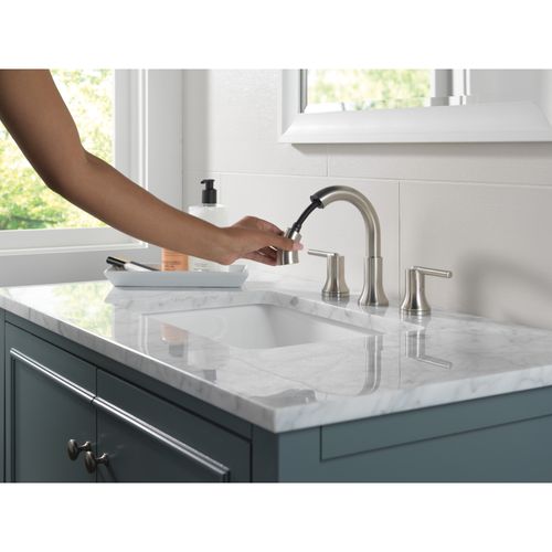 Main product image of Trinsic Two Handle Widespread Pull Down Bathroom Faucet, 1.2 GPM (Stainless), 3559-SSPD-DST