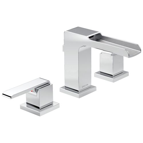 Main product image of Ara 2 Handle Widespread Channel Bathroom Faucet (Chrome), 3568LF-MPU