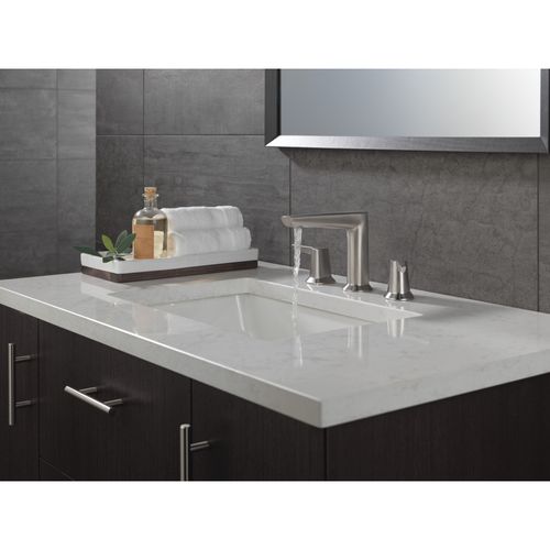 Main product image of Galeon Two Handle Widespread Bathroom Faucet, 1.2 GPM (Lumicoat Stainless), 3571-SS-PR-MPU-DST