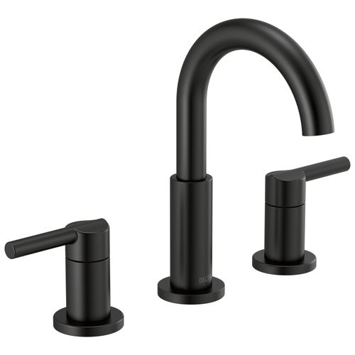 Main product image of 35749LF-BL Nicoli 2 Handle Widespread Bathroom Faucet (Matte Black)