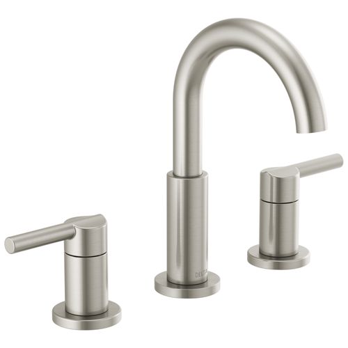 Main product image of 35749LF-SS Nicoli 2 Handle Widespread Bathroom Faucet (Stainless)
