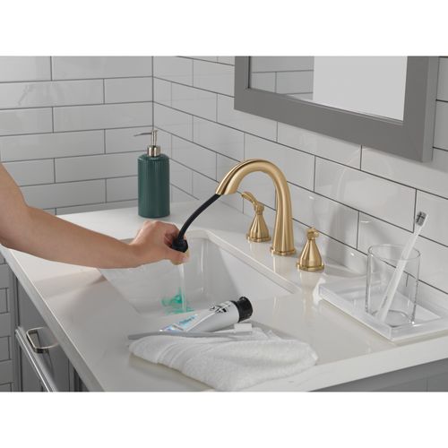 Main product image of Stryke Two Handle Widespread Pull Down Bathroom Faucet, 1.2 GPM (Lumicoat Champagne Bronze), 35775-CZPD-PR-DST