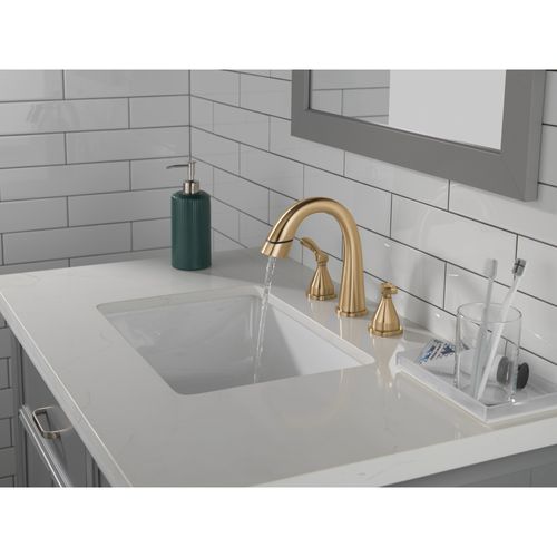 Main product image of Stryke Two Handle Widespread Pull Down Bathroom Faucet, 1.2 GPM (Lumicoat Champagne Bronze), 35775-CZPD-PR-DST