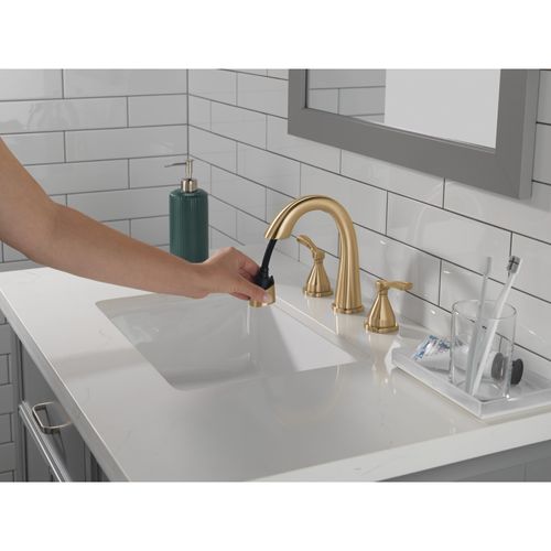 Main product image of Stryke Two Handle Widespread Pull Down Bathroom Faucet, 1.2 GPM (Lumicoat Champagne Bronze), 35775-CZPD-PR-DST